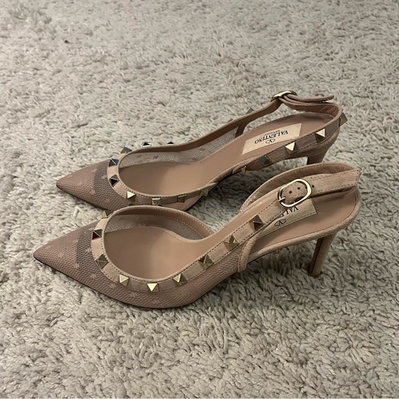 Valentino Garavani Sling Back Heels | 37 - Picture 5 of 14